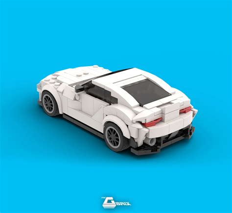 Instructions Toyota GR Supra White - 8Stud Speed Champions Size - Lego Instructions - MocsMarket ...