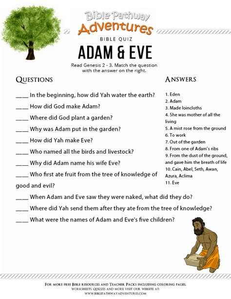 Adam and eve bible – Artofit