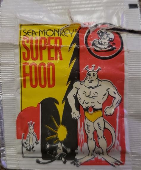 Found Old Super Food Sea Monkey Packet : r/SeaMonkeys