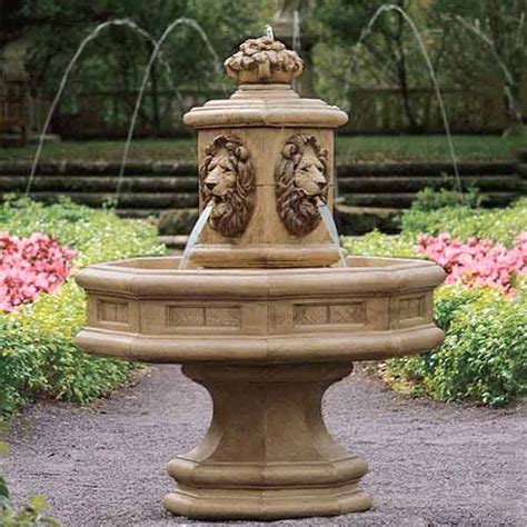 Outdoor Lion Fountain | Lion Water Fountain in Okemos, MI