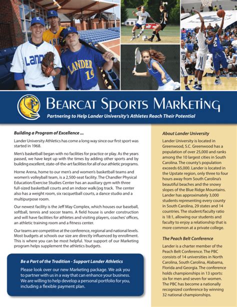 Bearcat Marketing - Lander University