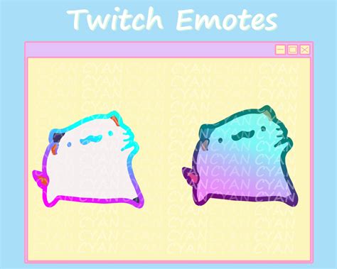 Animated Emotes for Twitch, Discord, Youtube, Dancing Cat, Dance Cat, Meme, Kitty, Meow, Rainbow ...