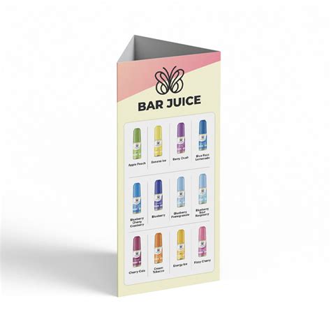 Bar Juice 5000 Flavour Card – Vape Supplier Ltd