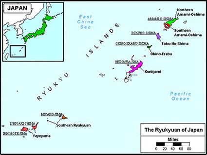 Amami Island In World Map