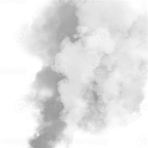 Black and white steam smoke simple brushes effect 14340104 PNG