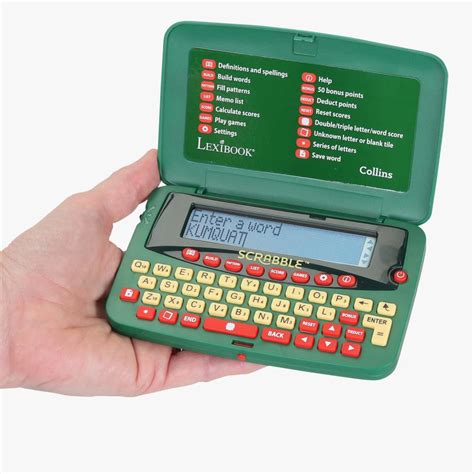 The Pocket Sized Scrabble Dictionary/Game - Hammacher Schlemmer