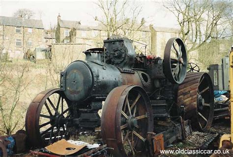 Steam Traction engine picture - #49 of 107 unrestored and scrap car photos