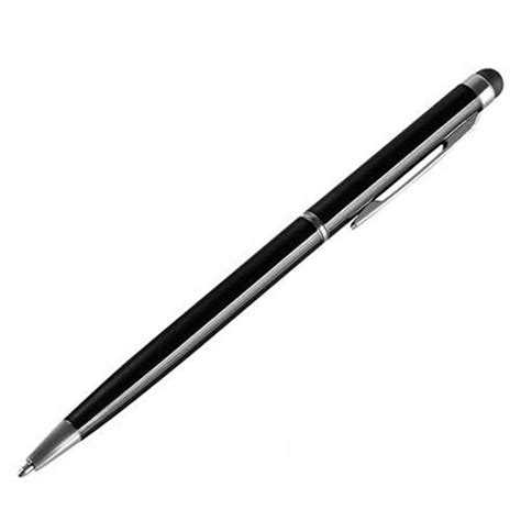 Stylus Pen [10 pcs, Black], 2-in-1 Universal Touch Screen Stylus + Ballpoint Pen For Smartphones ...