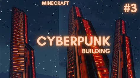 Minecraft Cyberpunk Building Tutorial (Part 3) - YouTube