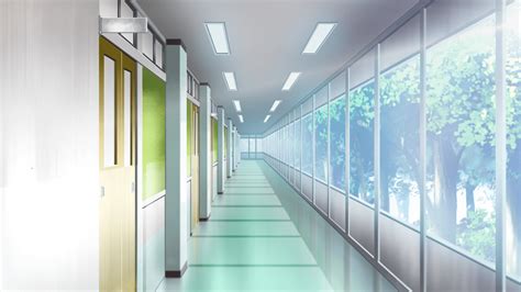 Anime School Hallway Wallpapers - Top Free Anime School Hallway Backgrounds - WallpaperAccess