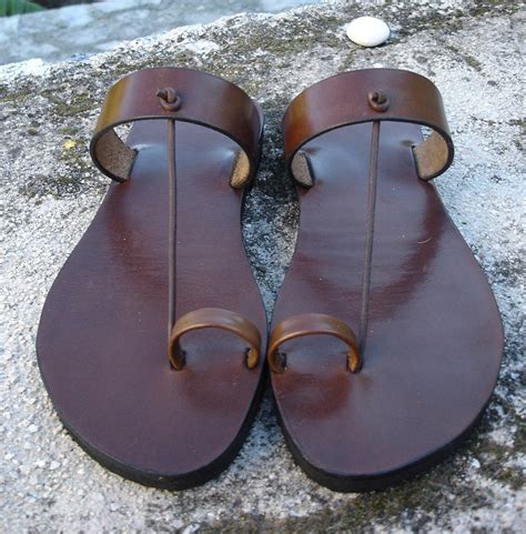 LEATHER SANDALS / Leather Handmade Sandals / Unisex Sandals / - Etsy