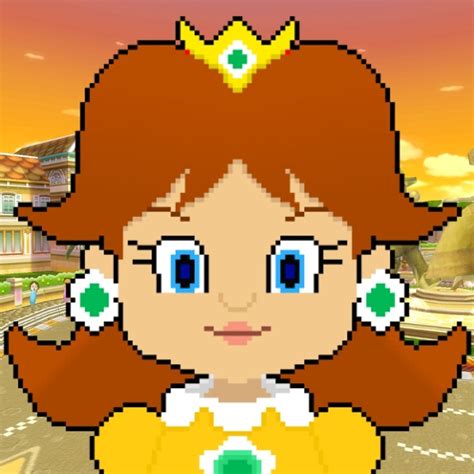 Princess daisy : r/PixelArt