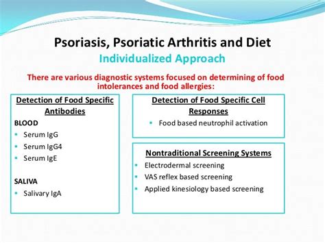 Psoriatic Arthritis and Connection to Diet: an Individualized Approach