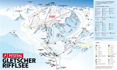 Pitztaler Gletscher & Rifflsee • Skigebiete » outdooractive.com