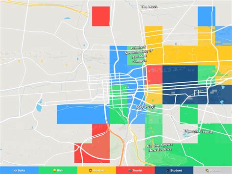 Pretoria Neighborhood Map