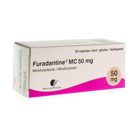 FURADANTINE MC CAPS 50 X 50 MG | Apotheek Puttemans