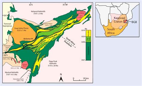 Archean Barberton Greenstone Belt - IUGS