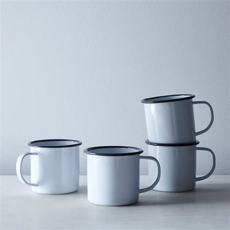 Enamel Mugs (Set of 4) on Food52