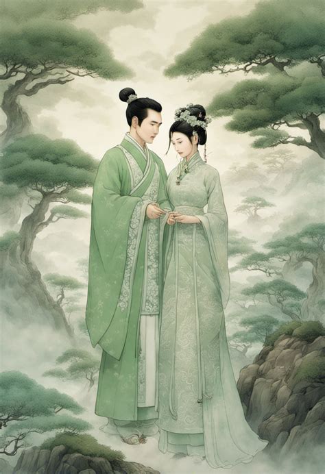 Tang Dynasty Couple Digital Illustration Art Print – Keep Calm Collection