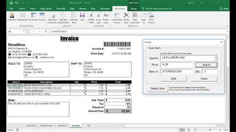 Excel Inventory Template Barcode Scanner | TUTORE.ORG - Master of Documents