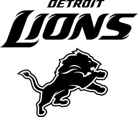 Detroit Lions NFL Logo Decal 050 | Etsy