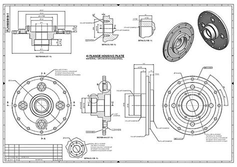 Do fabrication cad drawings for mechanical parts by Shubham261001