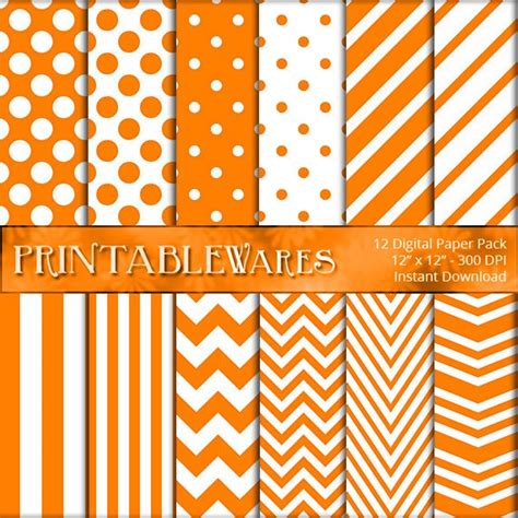 Free Printable Orange Background Scrapbook Papers Fall 2020 | Orange scrapbook paper, Orange ...