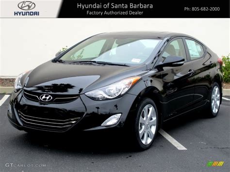 2013 Black Hyundai Elantra Limited #64228312 Photo #5 | GTCarLot.com ...