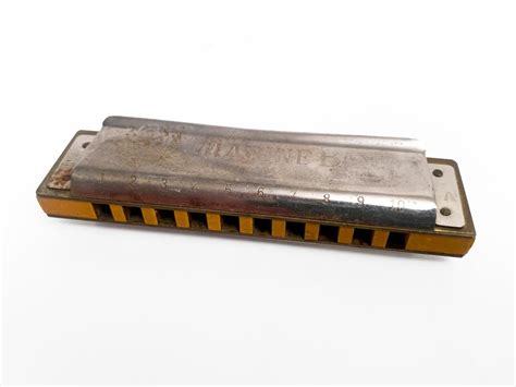 Sold Price: Paul Butterfield Hohner Marine Band Harp (Harmonica) - July ...