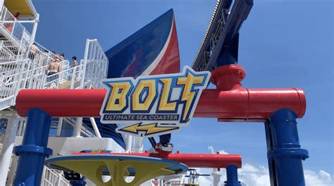 Review: Riding BOLT, the First Roller Coaster on a Cruise Ship