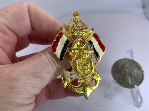 Coat of Arms YEMEN Flags Fleur de Lys Crown Anchor Vi… - Gem