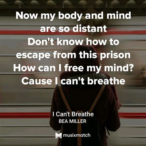 I can't breathe - Bea Miller | Bea miller, I can't breathe, Lyrics