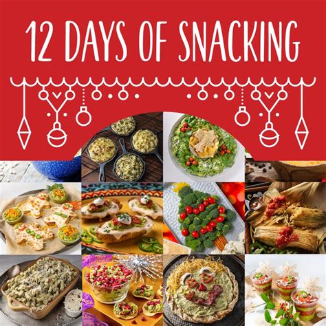 12 Days of Christmas Party RECIPES! | Snacks, Appetizers easy ...