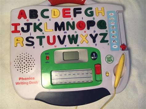LEAPFROG PHONICS WRITING DESK 1999 LEANING KIDS TOY WRITING & ERASE Works | eBay | Phonics, Leap ...