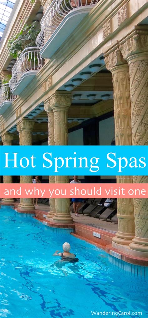 Hot spring spas: why you should visit one