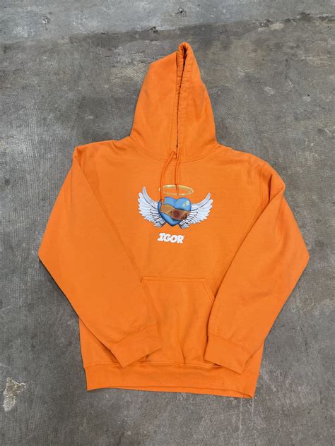 Golf Wang GOLF WANG IGOR Hoodie Sweatshirt heart angel wings | Grailed