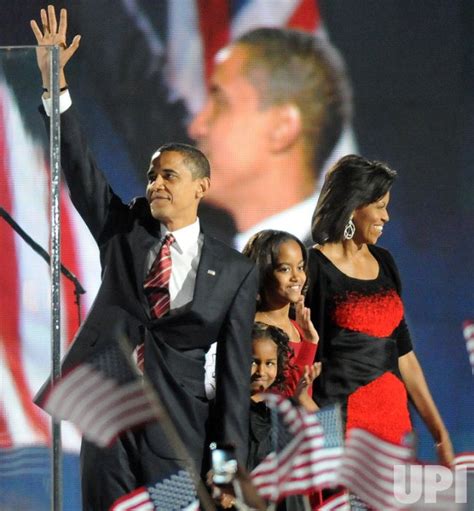 Barack Obama addresses supporters in Chicago on election night 2008 ...