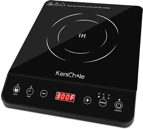 Buy Portable Induction Cooktop - 1800W Kenichole Countertop Burner with ...