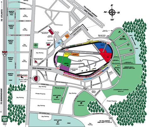 Talladega Superspeedway, Talladega AL | Seating Chart View