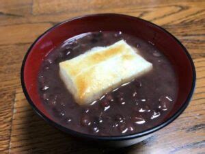 Grandma's favorite Oshiruko recipe! Japanese sweet red bean soup with mochi.