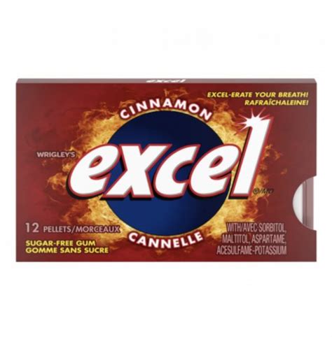 Excel Cinnamon chewing gum | Curious Candy