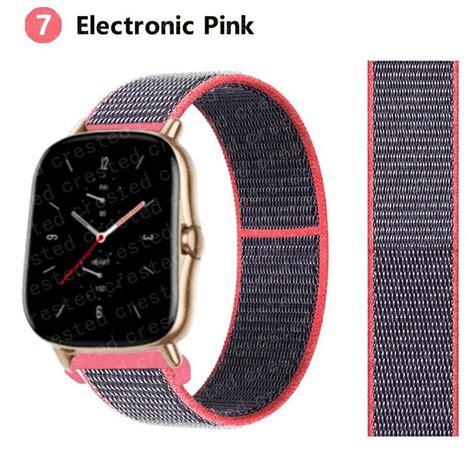 Cheap 20mm/22mm Nylon band For Amazfit GTS/2/2e/GTS2 Mini/GTR 42mm/47mm/GTR2/2e/stratos 2/3 ...