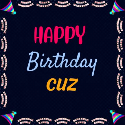 243+ Happy Birthday Cuz GIF Images Free Download