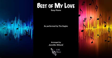 Best of My Love (Easy Piano) By The Eagles - F.M. Sheet Music - Pop ...