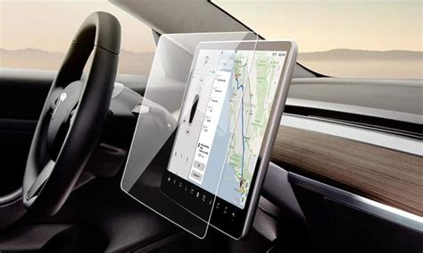 Tesla Model 3 & Y Touch Screen Protectors: Matte & Anti-Scratch ...