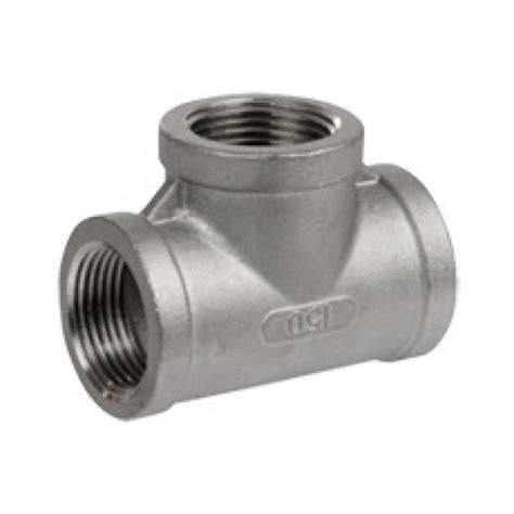 Stainless Steel Threaded Tee – NEWCORE GLOBAL PVT. LTD