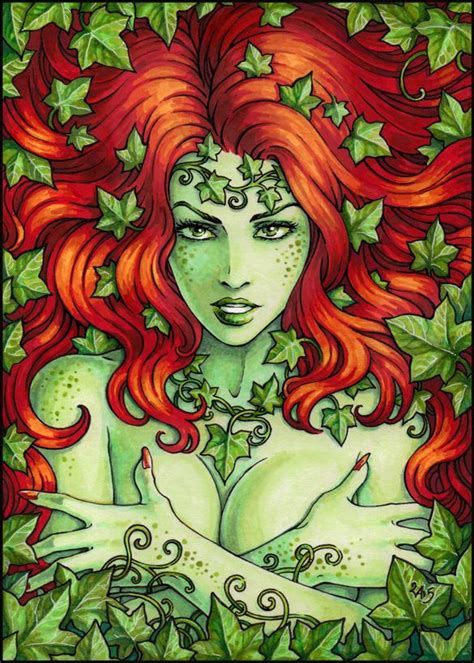 º•.☆.•º•~Poison Ivy by Candra~•º•.☆.•º•~ Poison Ivy Cartoon, Poison Ivy ...