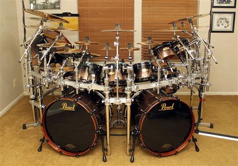 Past Pearl Kits | Double bass drum set, Pearl drums, Drums