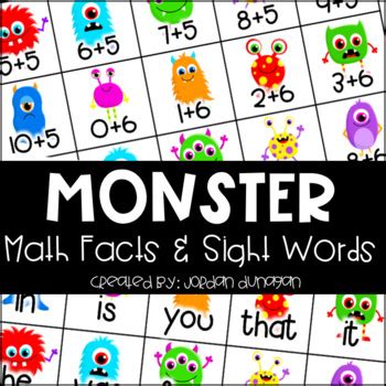 Fact Monster Math Flashcards