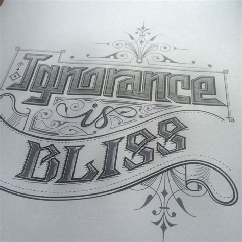 Ignorance is Bliss on Behance